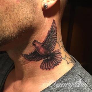 Tatuaże gołębie