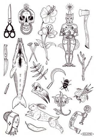 Tatuaże powracające do podstaw; handpoke to sztuka tworzenia zdobień nie maszynowo, a ręcznie. Tatuaże są lekkie, zazwyczaj niewielkie, ale zawsze nadzwyczaj oryginalne będąc swoistym nawiązaniem do korzeni skórnej grafiki. 
