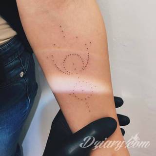 Tatuaże powracające do podstaw; handpoke to sztuka tworzenia zdobień nie maszynowo, a ręcznie. Tatuaże są lekkie, zazwyczaj niewielkie, ale zawsze nadzwyczaj oryginalne będąc swoistym nawiązaniem do korzeni skórnej grafiki. 