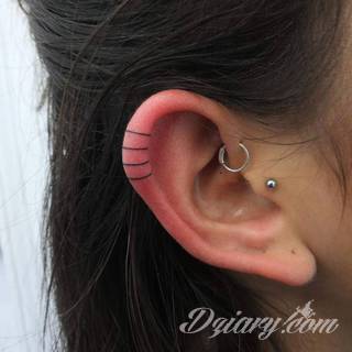 Tatuaże powracające do podstaw; handpoke to sztuka tworzenia zdobień nie maszynowo, a ręcznie. Tatuaże są lekkie, zazwyczaj niewielkie, ale zawsze nadzwyczaj oryginalne będąc swoistym nawiązaniem do korzeni skórnej grafiki. 