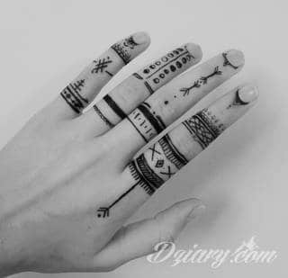 Tatuaże powracające do podstaw; handpoke to sztuka tworzenia zdobień nie maszynowo, a ręcznie. Tatuaże są lekkie, zazwyczaj niewielkie, ale zawsze nadzwyczaj oryginalne będąc swoistym nawiązaniem do korzeni skórnej grafiki. 