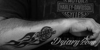 Tatuaże Harley Davidson