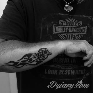 Tatuaże Harley Davidson