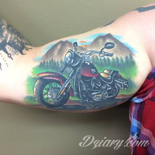Tatuaże Harley Davidson