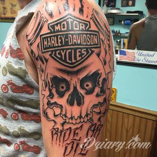 Tatuaże Harley Davidson