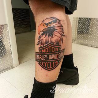 Tatuaże Harley Davidson