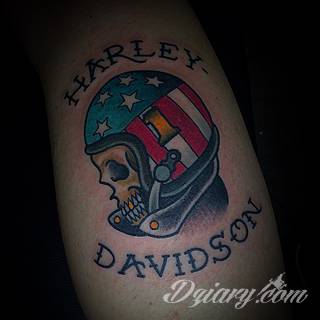 Tatuaże Harley Davidson