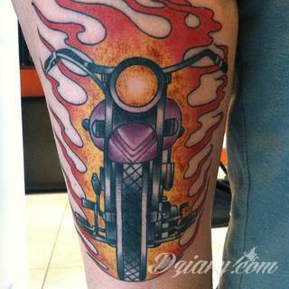 Tatuaże Harley Davidson