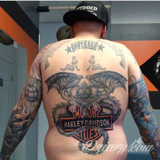 Tatuaże Harley Davidson