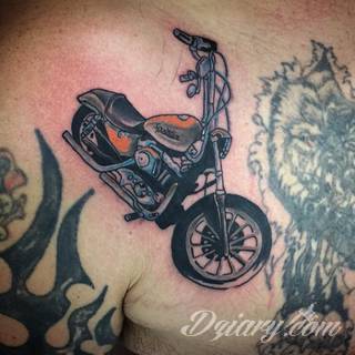 Tatuaże Harley Davidson