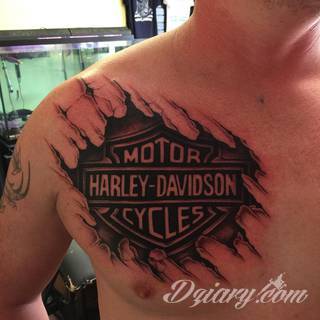 Tatuaże Harley Davidson