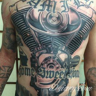 Tatuaże Harley Davidson