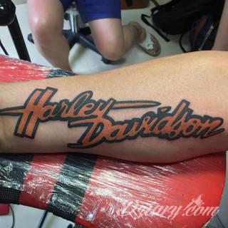 Tatuaże Harley Davidson