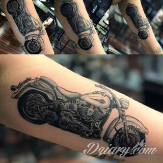 Tatuaże Harley Davidson