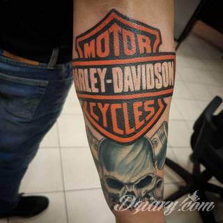 Tatuaże Harley Davidson