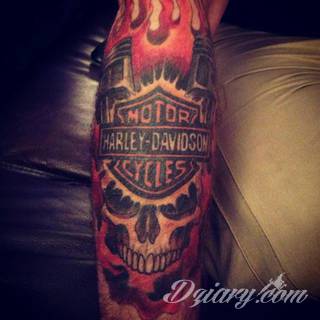Tatuaże Harley Davidson
