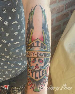 Tatuaże Harley Davidson