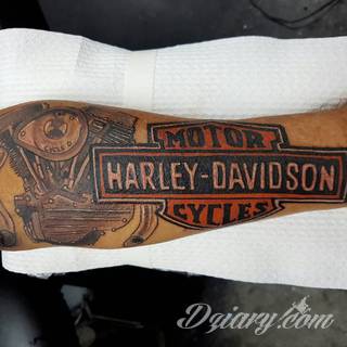 Tatuaże Harley Davidson