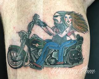 Tatuaże Harley Davidson