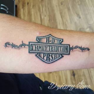 Tatuaże Harley Davidson