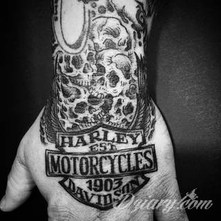 Tatuaże Harley Davidson