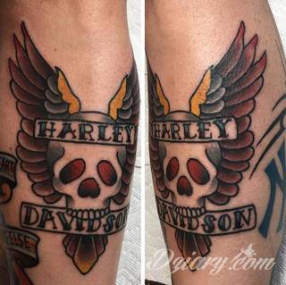 Tatuaże Harley Davidson