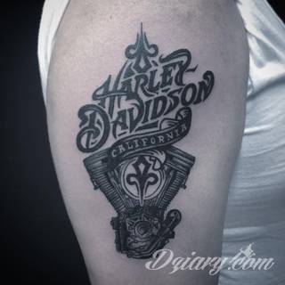 Tatuaże Harley Davidson