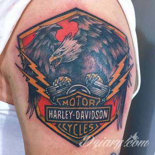 Tatuaże Harley Davidson