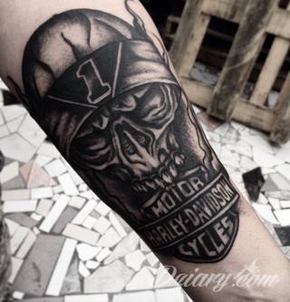 Tatuaże Harley Davidson