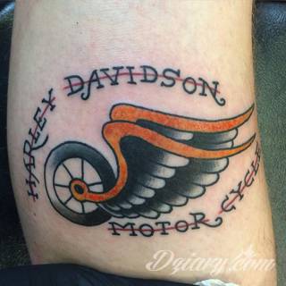 Tatuaże Harley Davidson