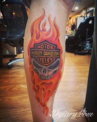 Tatuaże Harley Davidson