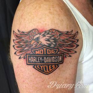 Tatuaże Harley Davidson