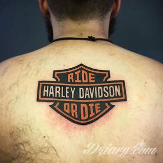 Tatuaże Harley Davidson