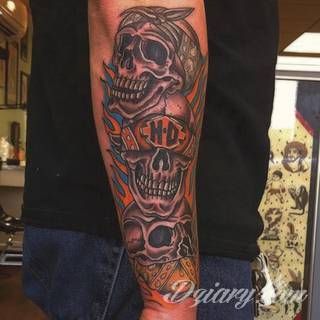 Tatuaże Harley Davidson