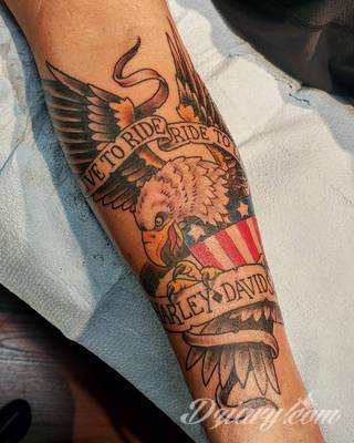 Tatuaże Harley Davidson