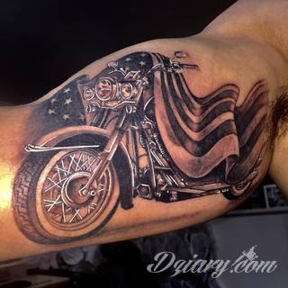 Tatuaże Harley Davidson