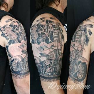 Tatuaże Harley Davidson