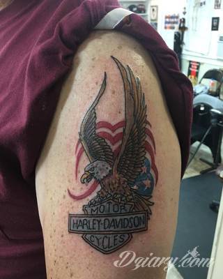 Tatuaże Harley Davidson