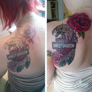 Tatuaże Harley Davidson