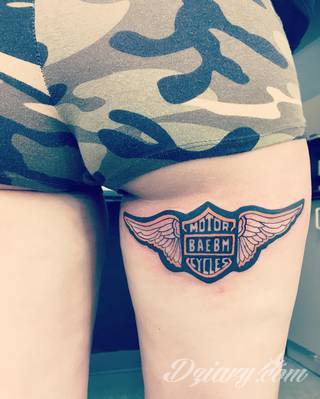 Tatuaże Harley Davidson