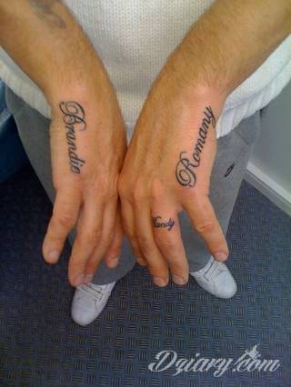 Tatuaże z imionami uważane są za jedną z najbardziej osobistych form ozdoby ciała. Imiona - opisywane kursywą czy specyficzną czcionką - przepięknie wyglądają w zestawach. Tworzone w ten sposób opisane imiona dzieci na skórze to wyjątkowa pamiątka na całe życie. 