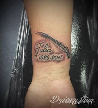 Tatuaże z imionami uważane są za jedną z najbardziej osobistych form ozdoby ciała. Imiona - opisywane kursywą czy specyficzną czcionką - przepięknie wyglądają w zestawach. Tworzone w ten sposób opisane imiona dzieci na skórze to wyjątkowa pamiątka na całe życie. 