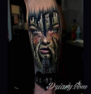 Środowisko, natura, flora i fauna - one tworzą inspirację do tatuaży nawiązujących do otoczenia nieskażonego cywilizacją. Grafiki opierające się na naturze to zawsze imponująca kolorystyka, która oczarowuje drobiazgowością zastosowanego wzornictwa. 