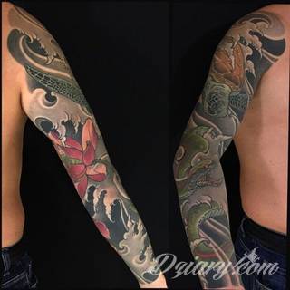 Tatuaże inspirowane Japonią oddają klimat kraju kwitnącej wiśni. Niepokoją kolorami, relaksują tonacją, pobudzają agresją płynącą wprost z niebezpiecznych oczu japońskich tygrysów. 