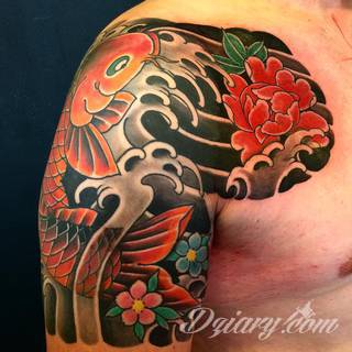 Tatuaże inspirowane Japonią oddają klimat kraju kwitnącej wiśni. Niepokoją kolorami, relaksują tonacją, pobudzają agresją płynącą wprost z niebezpiecznych oczu japońskich tygrysów. 