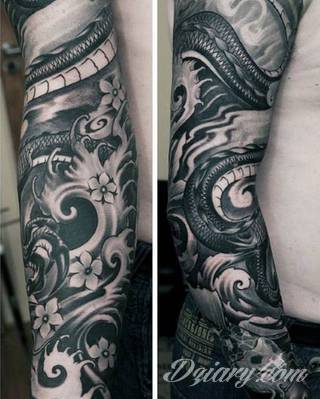 Tatuaże inspirowane Japonią oddają klimat kraju kwitnącej wiśni. Niepokoją kolorami, relaksują tonacją, pobudzają agresją płynącą wprost z niebezpiecznych oczu japońskich tygrysów. 