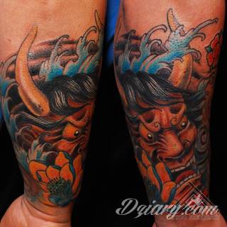 Tatuaże inspirowane Japonią oddają klimat kraju kwitnącej wiśni. Niepokoją kolorami, relaksują tonacją, pobudzają agresją płynącą wprost z niebezpiecznych oczu japońskich tygrysów. 