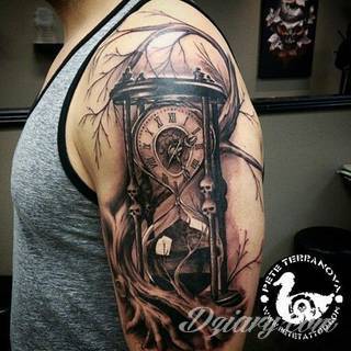 Tatuaże klepsydra