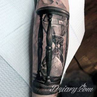 Tatuaże klepsydra