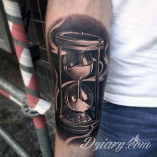 Tatuaże klepsydra